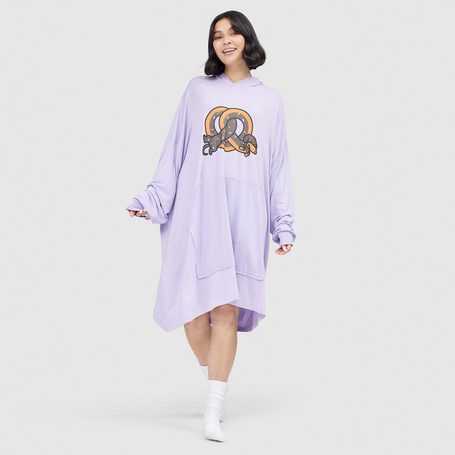 Dachshund Long Sleeve Oodie Sleep Tee