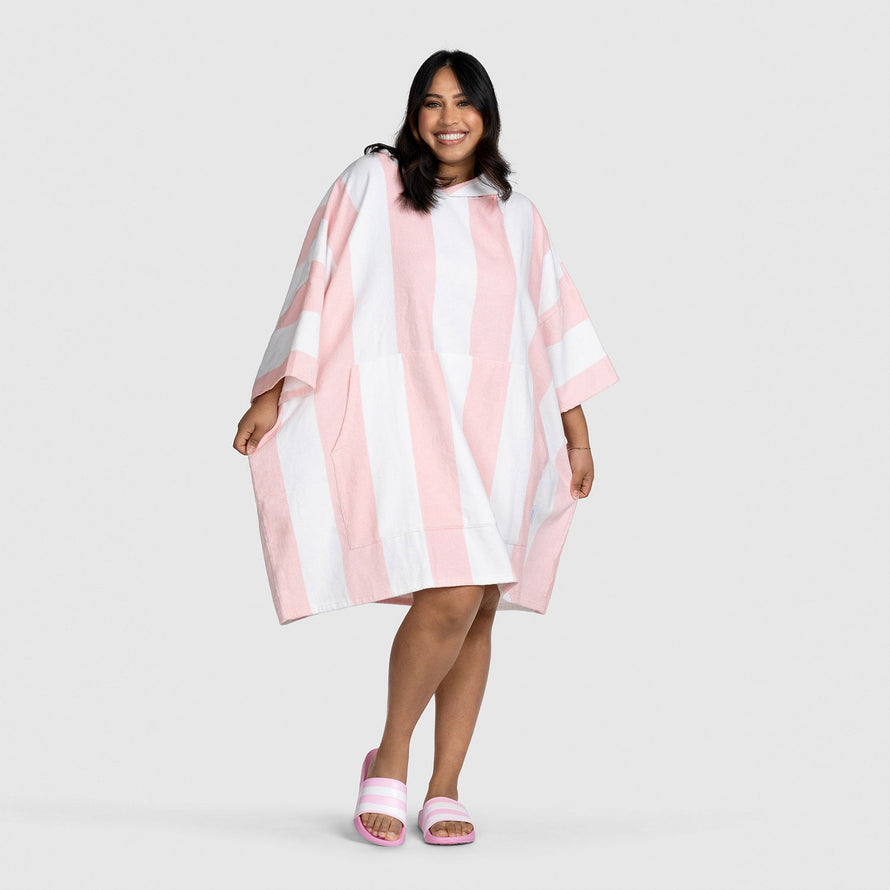 Pink Stripe Beach Oodie