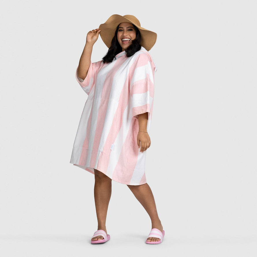 Pink Stripe Beach Oodie