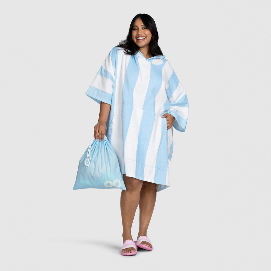 Blue Stripe Beach Oodie