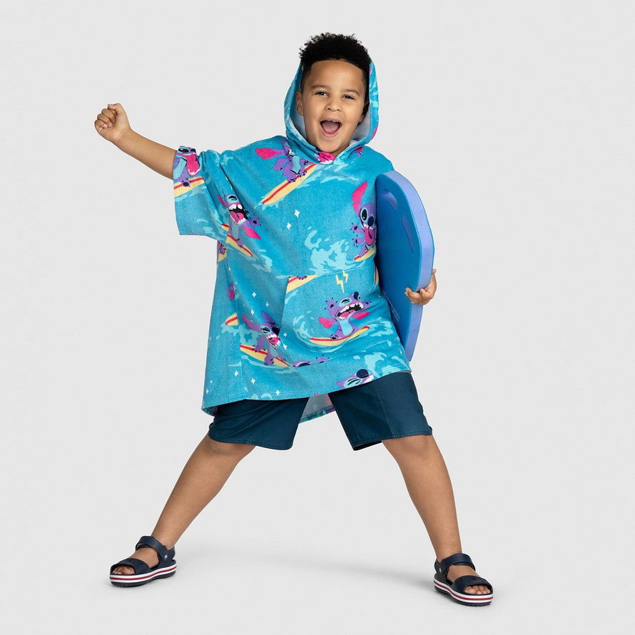 Tropical Stitch Kids Beach Oodie