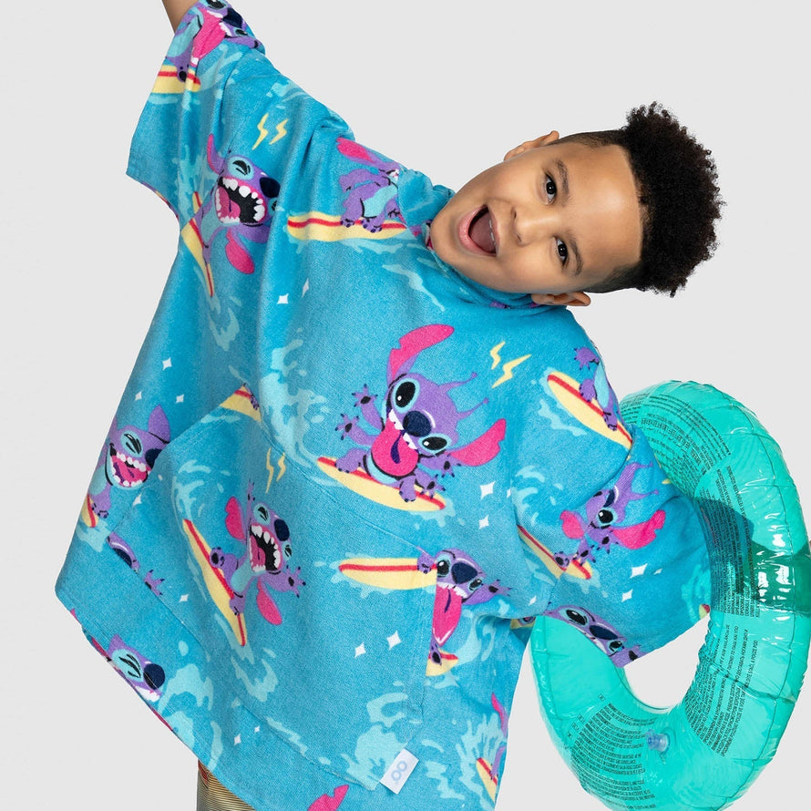 Tropical Stitch Kids Beach Oodie
