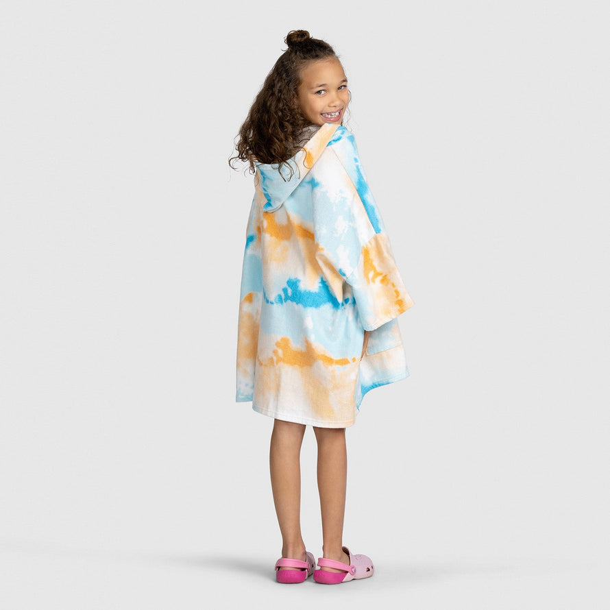 Tie-Dye Multi Kids Beach Oodie
