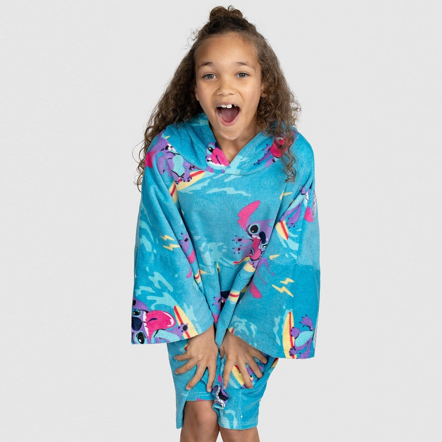 Tropical Stitch Kids Beach Oodie