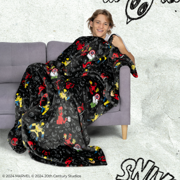 Deadpool Wolverine Blanket The Oodie
