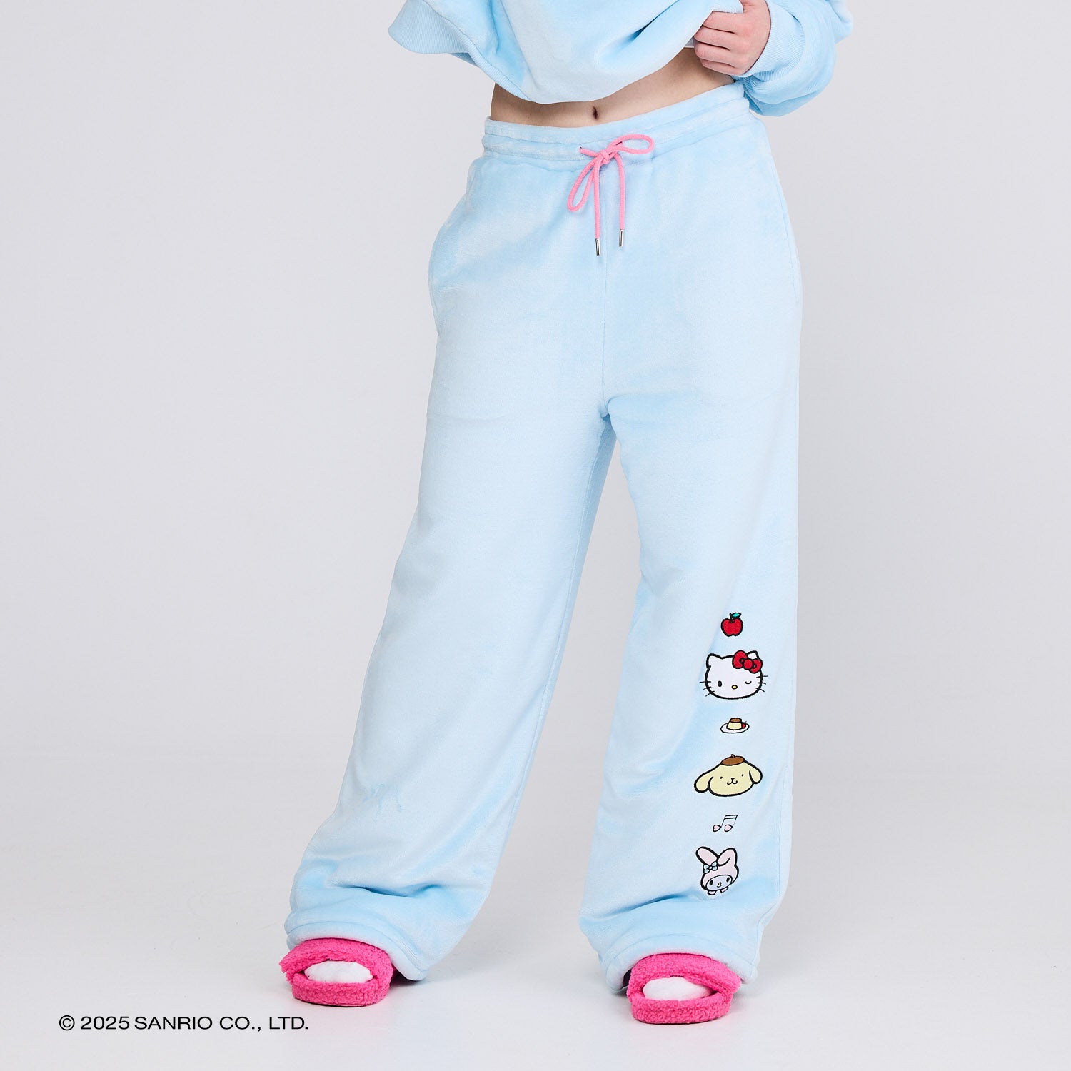 Hello Kitty & Friends Sherpa Wide Leg Pant Licensed – The Oodie