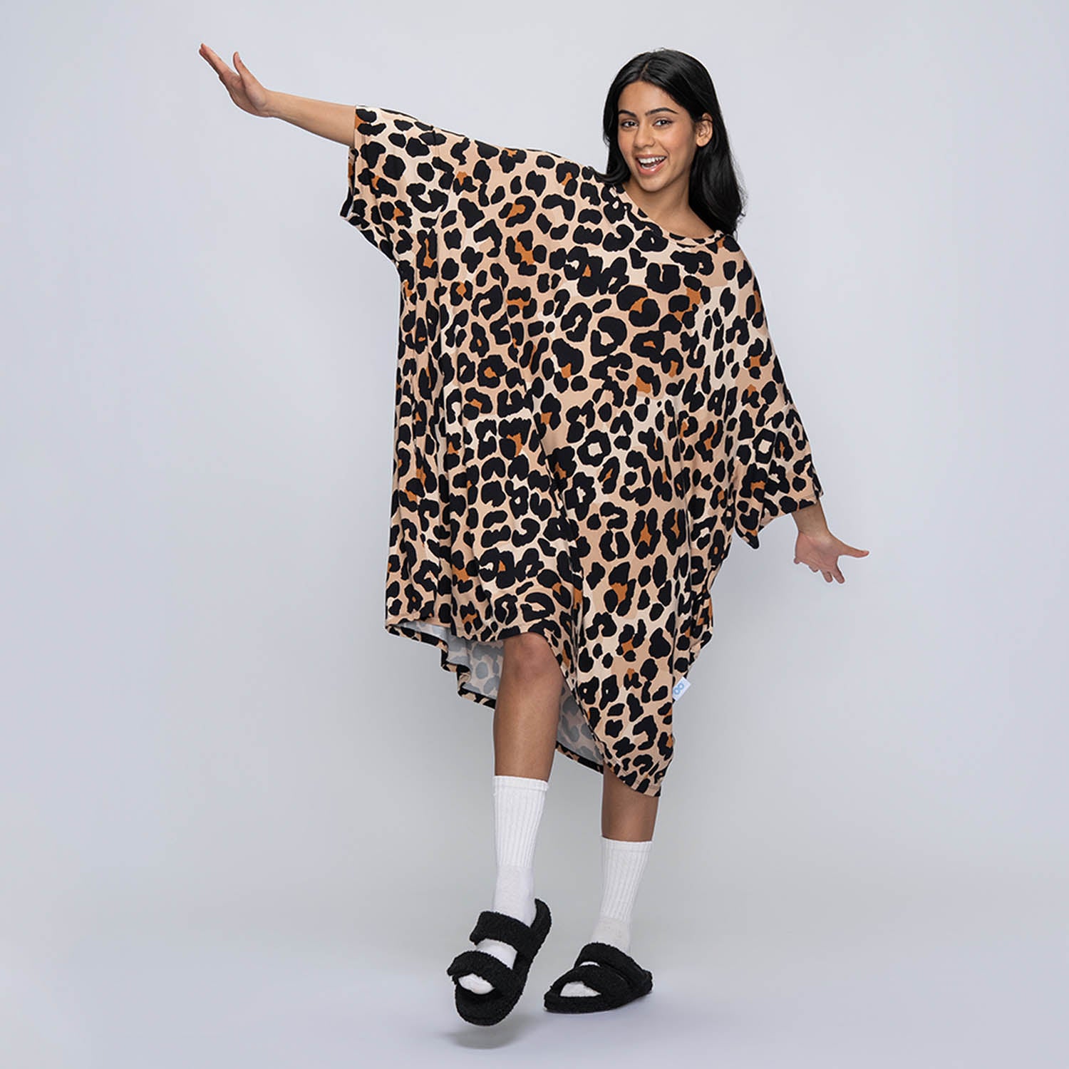 Leopard Sleep Tee – The Oodie
