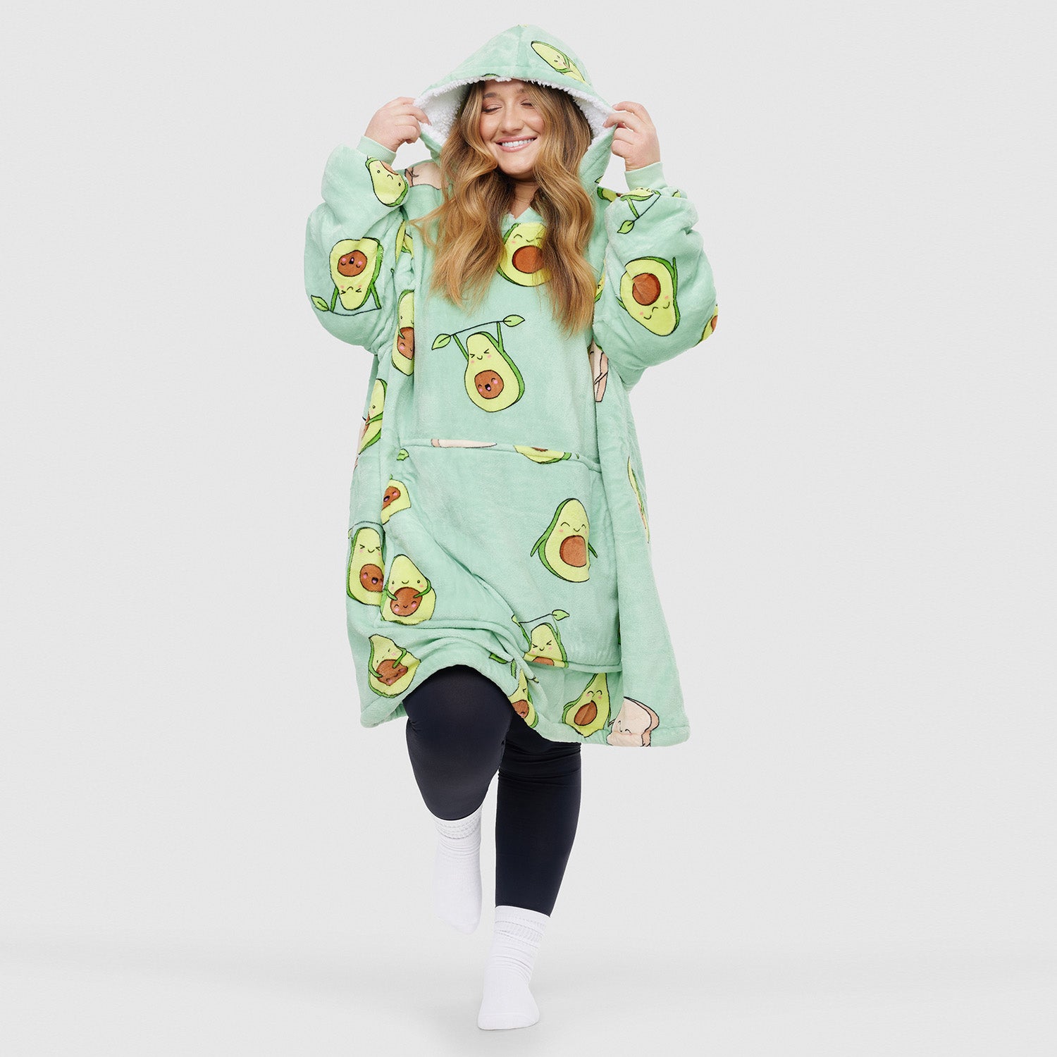 Avocado oodie blanket sale