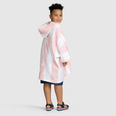 Pink Stripe Kids Beach Oodie
