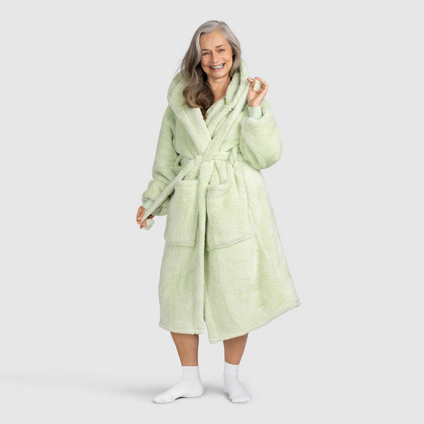 Best fluffy dressing gown best sale