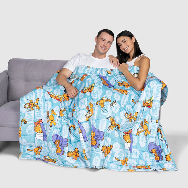 Garfield Oodie Weighted Blanket The Oodie