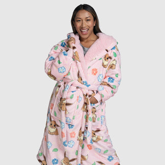 Pokemon Eevee Flowers Sherpa