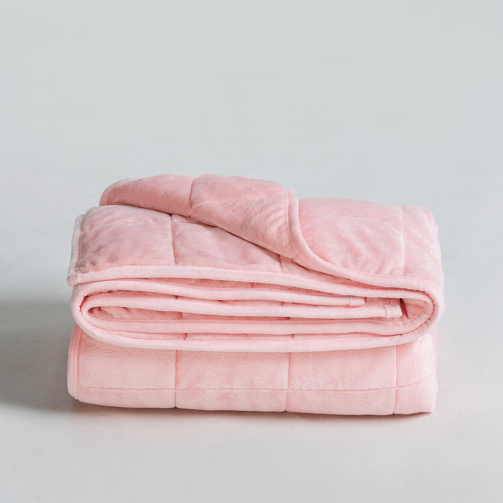 Pink Weighted Blanket – The Oodie