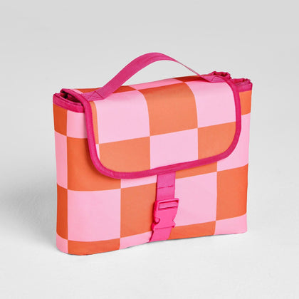 Orange/Pink Check