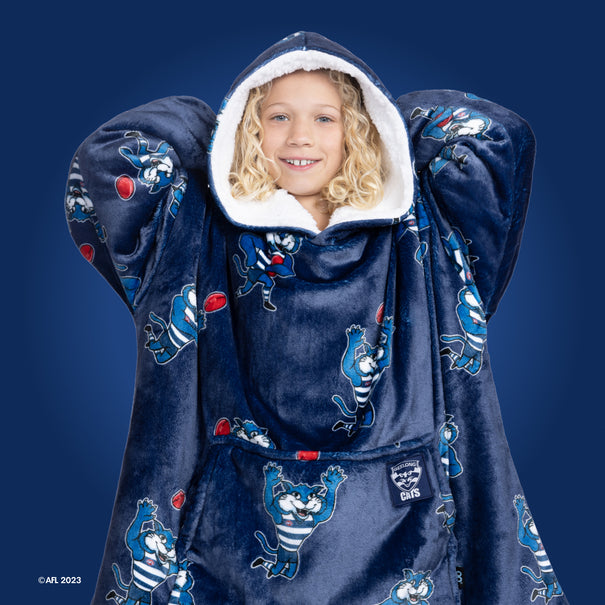 Geelong AFL Kids Oodie – The Oodie