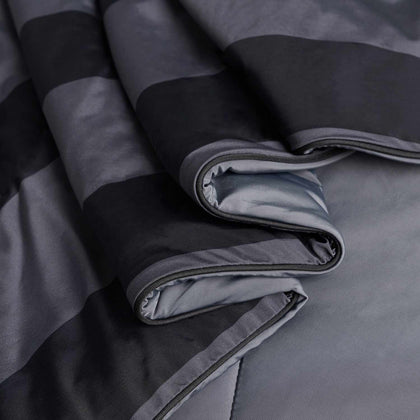 Black/Charcoal Stripe