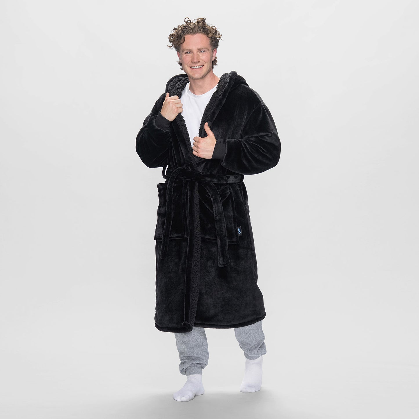 black dressing gowns Black Velvet Peignoir Dressing Gown Jennafer Grace