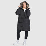 Black / Leopard Print