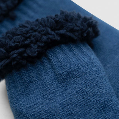 Blue Sherpa Socks