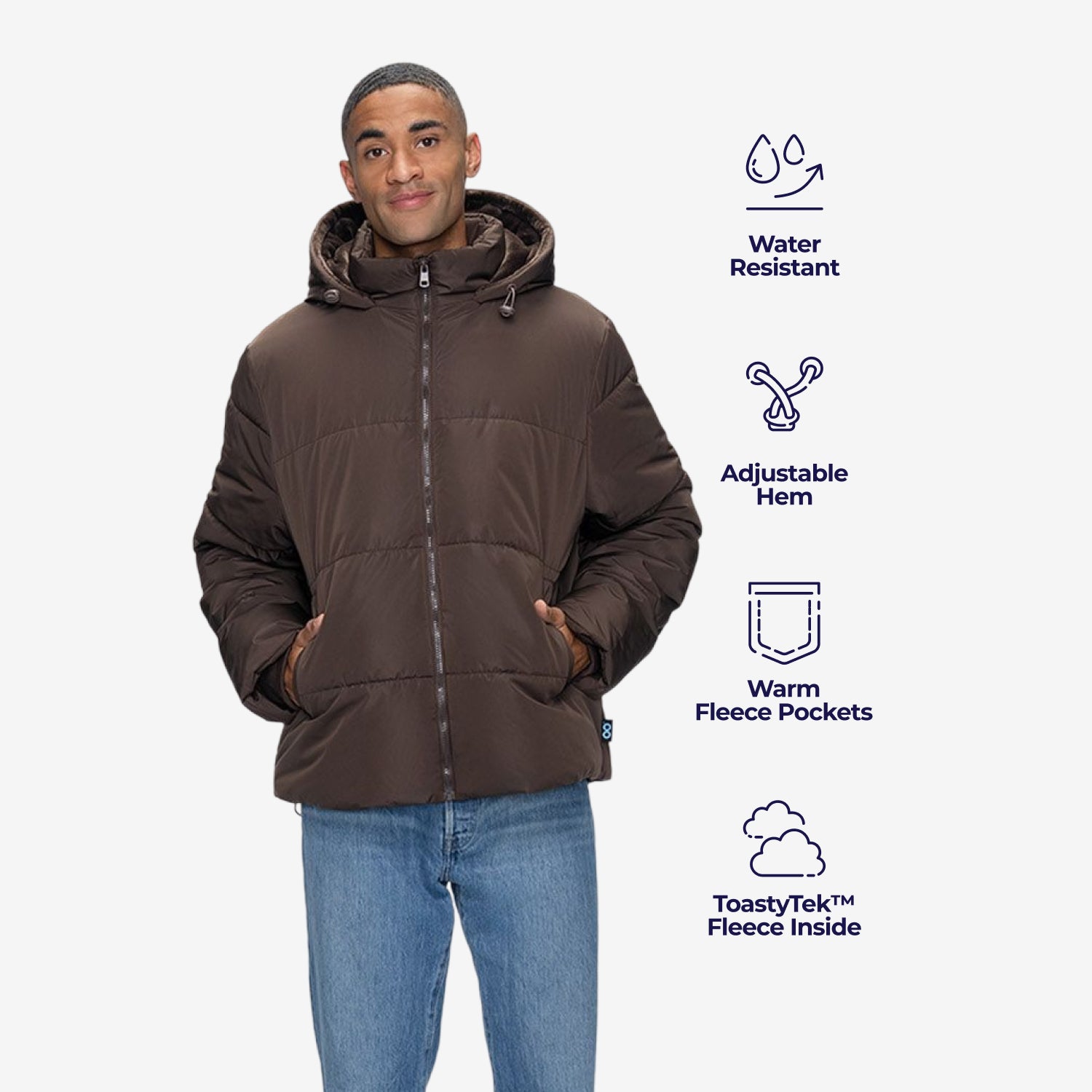 ジャケット・アウター TBPR x NEIGHBORHOOD Snails Puffy JKT Chocolate Puffer Jacket – The Oodie