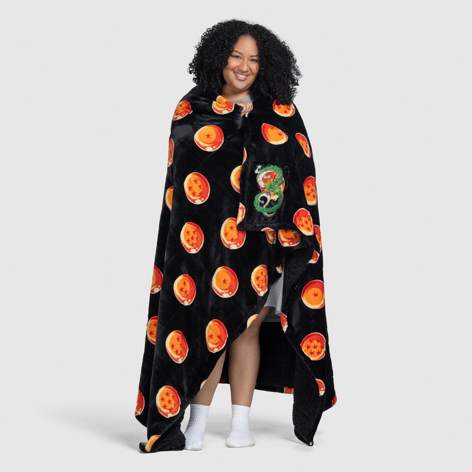 Dragon Ball Shenron Sherpa Blanket - Thumbnail 4