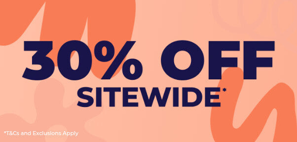 SHOP 30% OFF SITEWIDE*