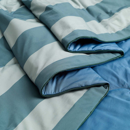 Green/Navy Stripe