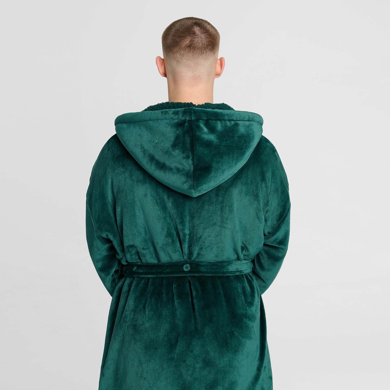 green dressing gown Moss Sherpa – The Oodie Style:ES0106BBK Black Dresses | Classy, __tab1:kanz-silk-shirt-size-chart Experience the epitome of
