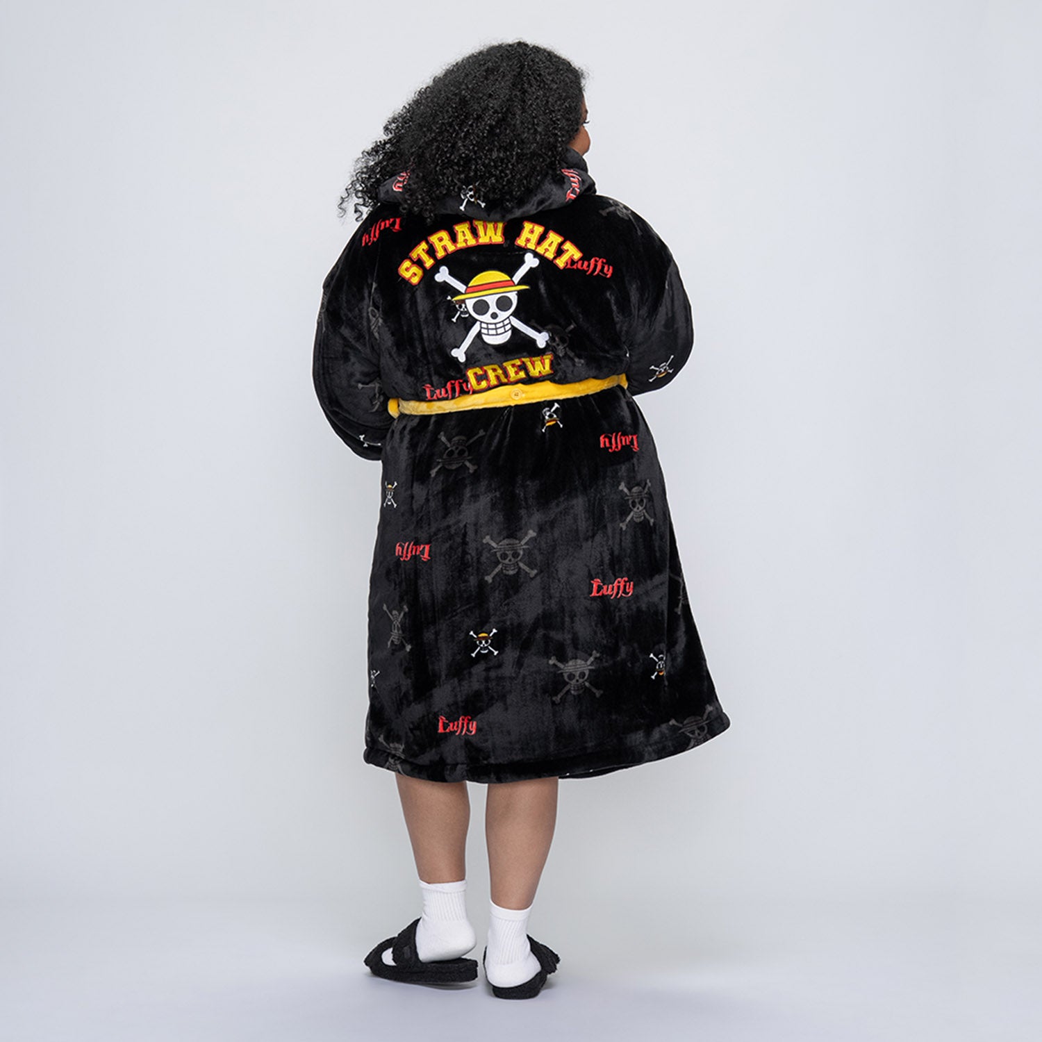 One Piece Luffy Sherpa Dressing Gown Licensed – The Oodie