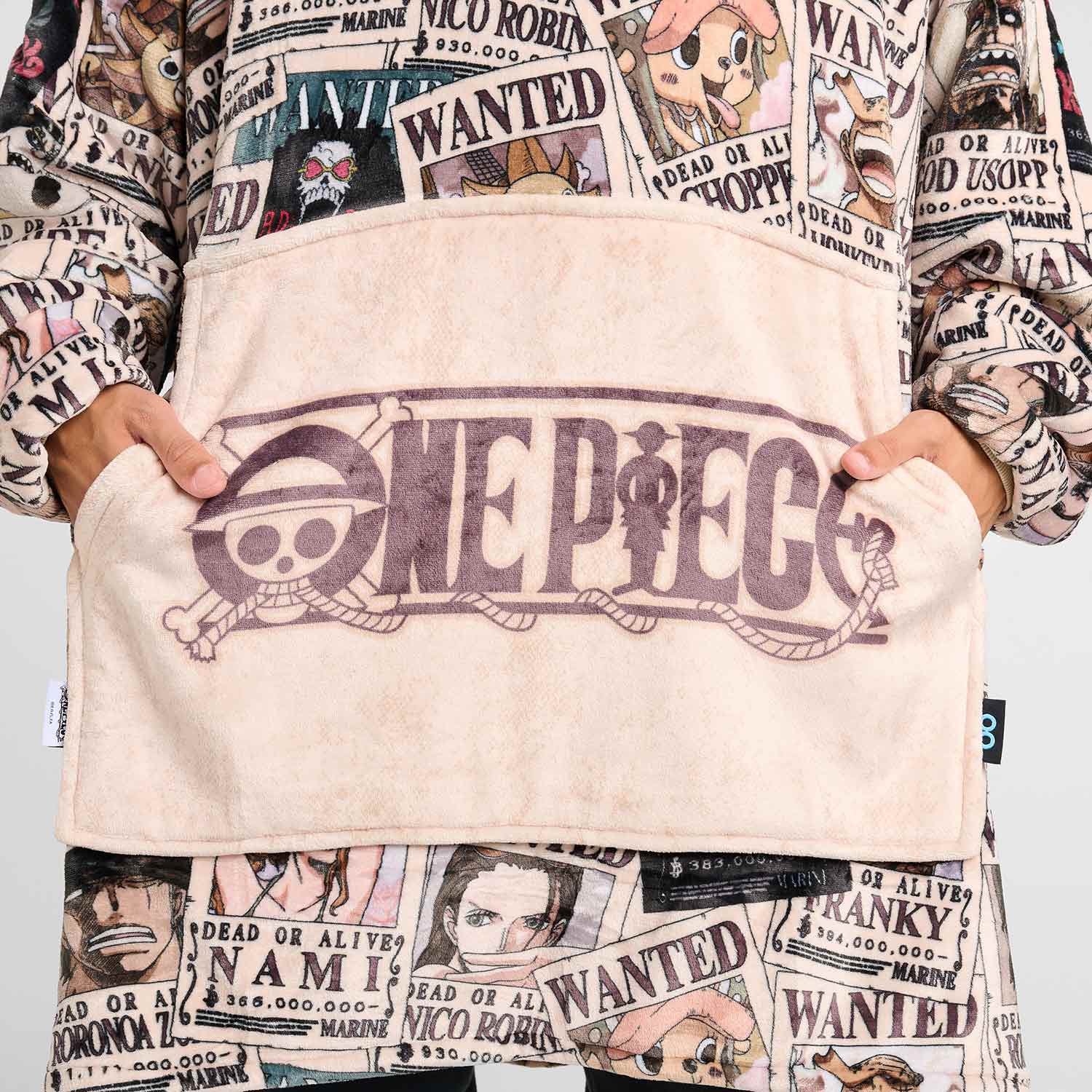 ONE PIECE Wanted Poster Oodie™ Original Licensed – The Oodie