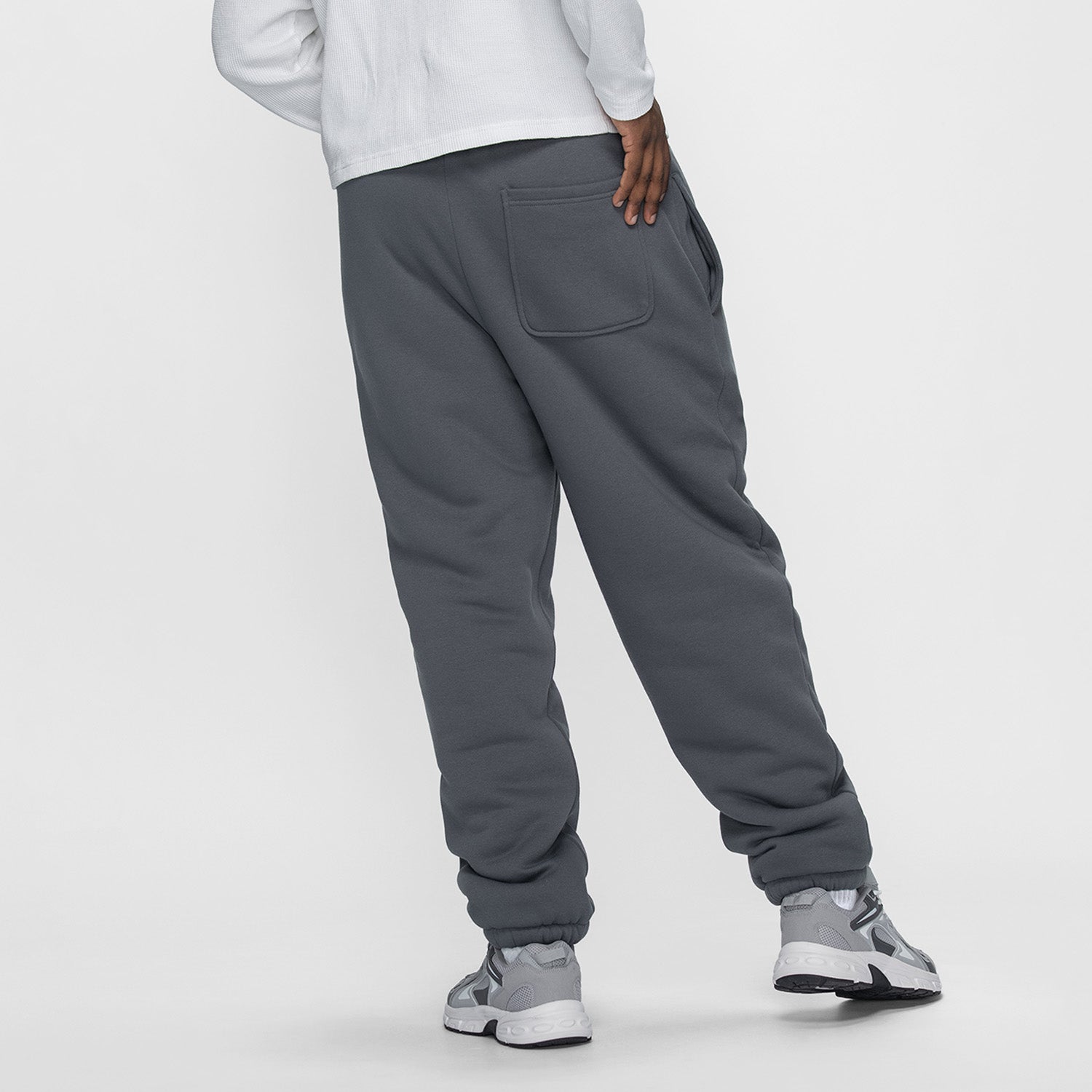 Slate Sherpa Lined Fleece Trackpant – The Oodie