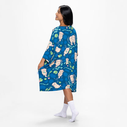 size: Yeryn is 165cm wearing a size OSFM