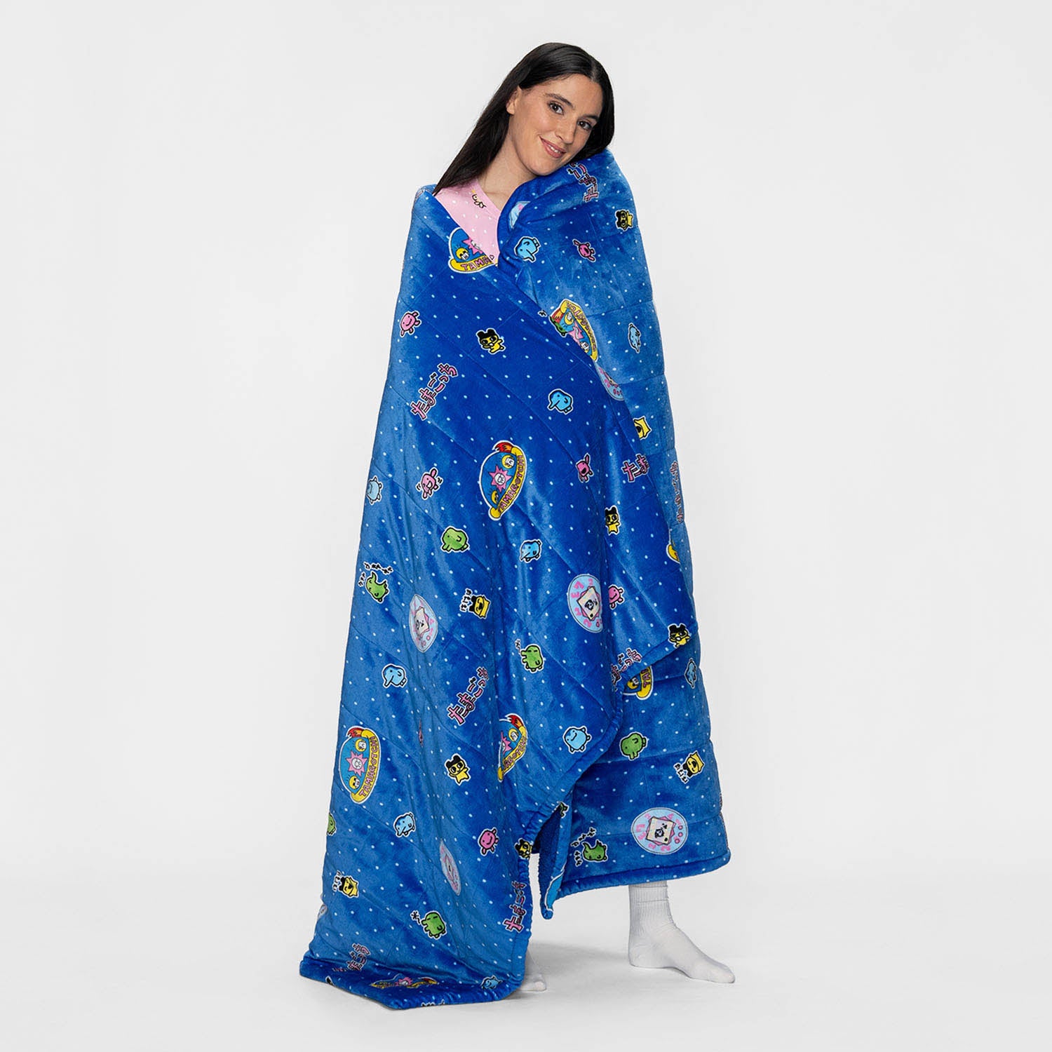 Tamagotchi Sherpa Blanket Licensed – The Oodie