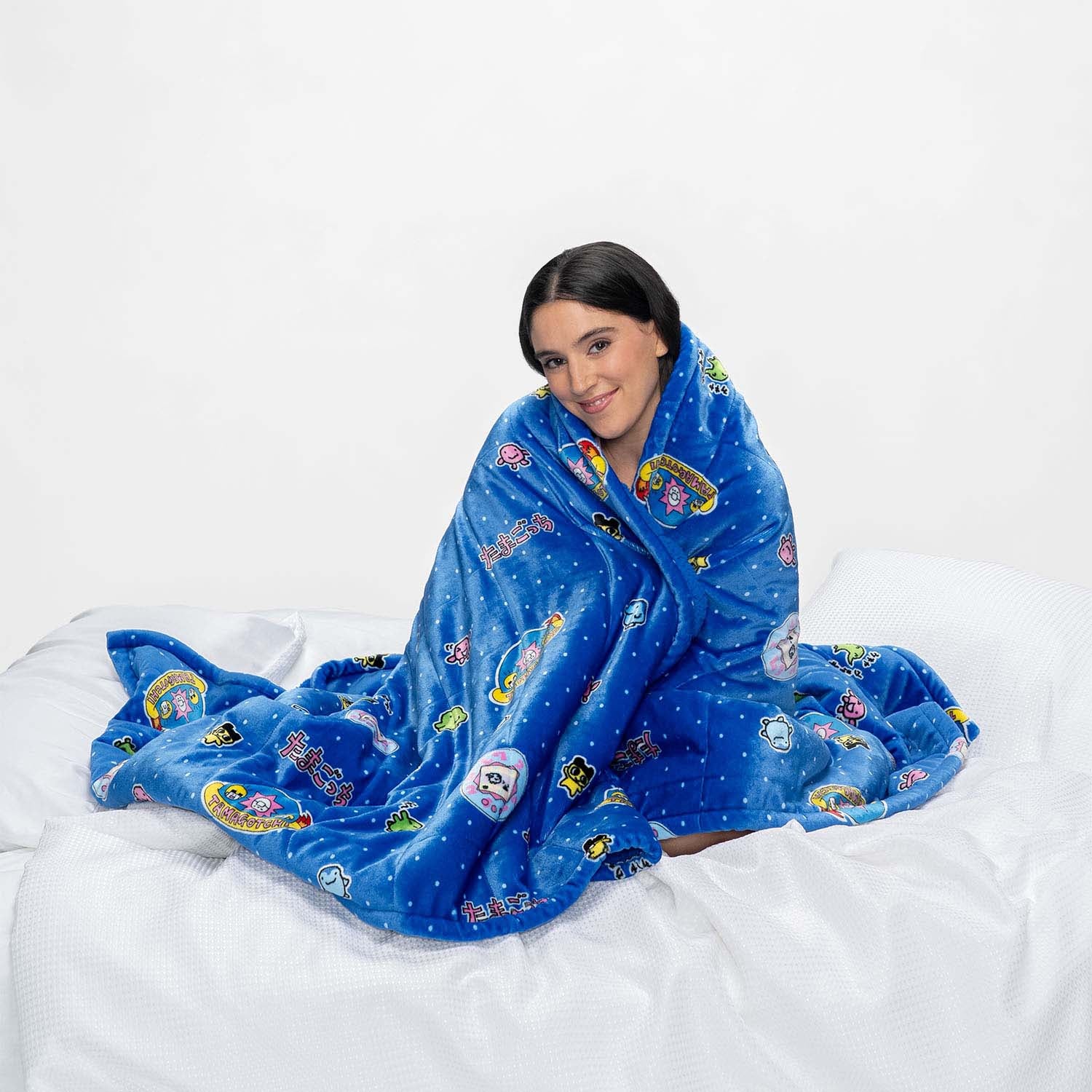 SNIDEL  Tamagotchi ブランケット Tamagotchi Sherpa Blanket Licensed – The Oodie