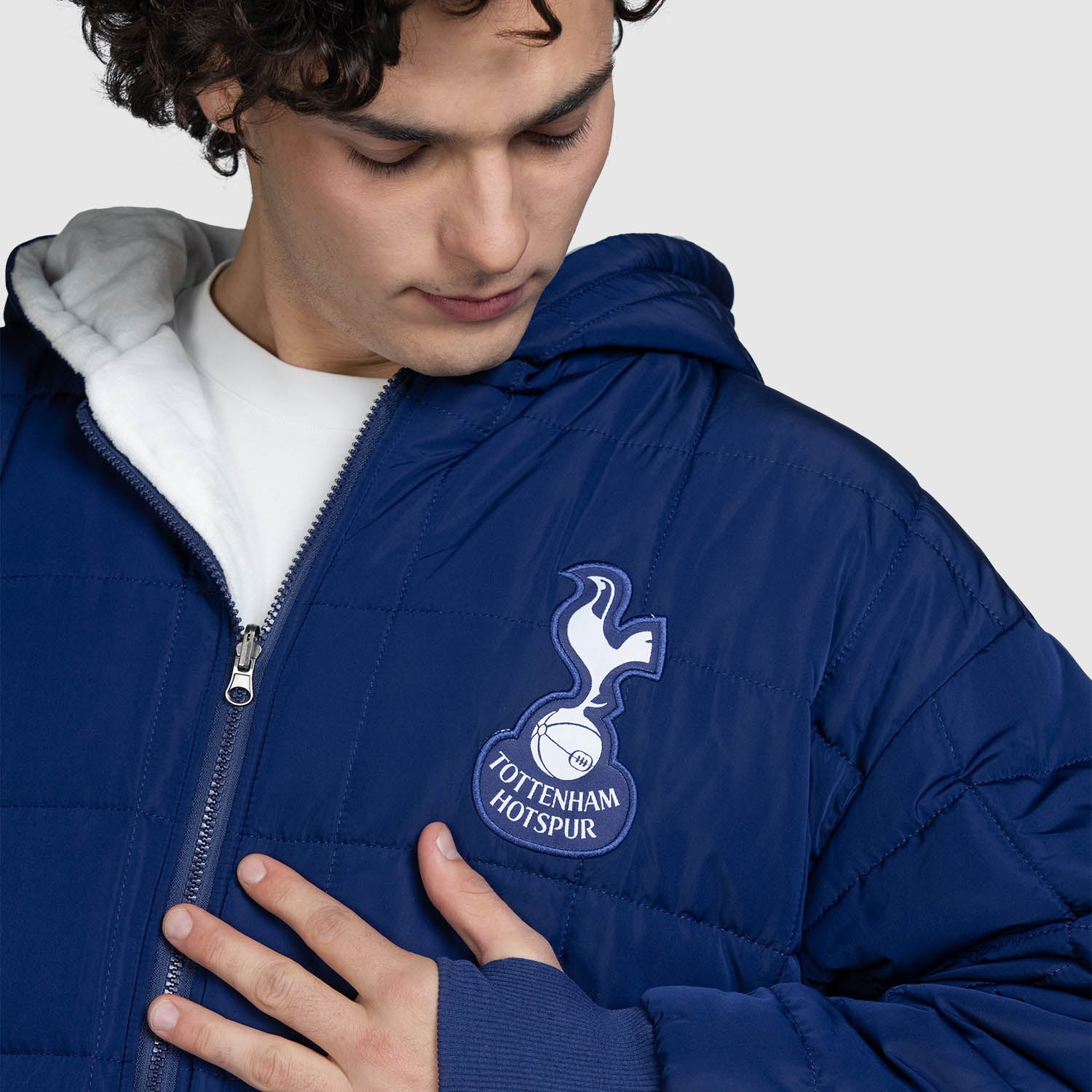 tottenham zip hoodie