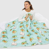 Avocado & Toast Oodie Weighted Blanket
