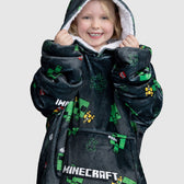 Minecraft Creeper Kids Oodie