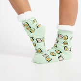 Avocado Sherpa Socks