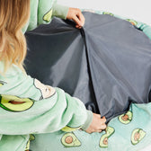 Oodie Avocado Calming Pet Bed