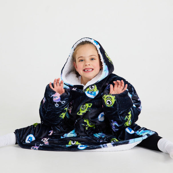 Best Brands INC Monster Inc. Kids Hooded Throw Blanket Super Soft