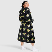 Black The Mandalorian Oodie Dressing Gown