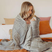 Oodie Grey Weighted Blanket Bundle