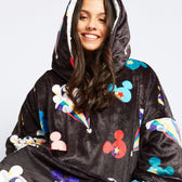 Black Space Mickey Mouse Oodie